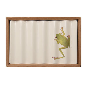 Soap Dish with Frog
