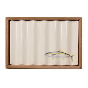Soap Dish with Yellow Tailed Kingfish