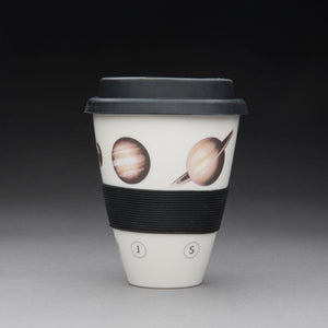 Porcelain Travel Cup - Our Solar System