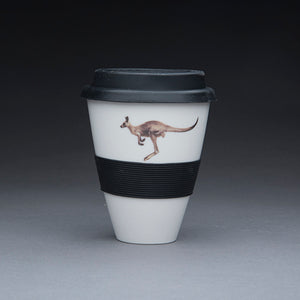 Porcelain Travel Cup - Roo